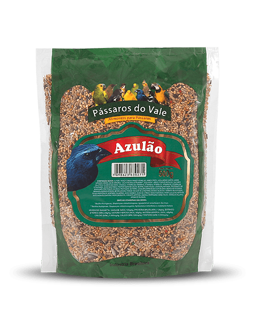 Pássaros do Vale Alimento para Azulão