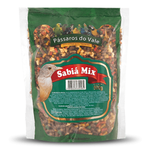 Pássaros do Vale Alimento para Sabiá Mix