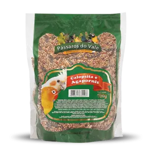 Pássaros do Vale Alimento para Calopsita e Agapornis