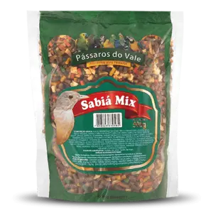 Pássaros do Vale Alimento para Sabiá Mix